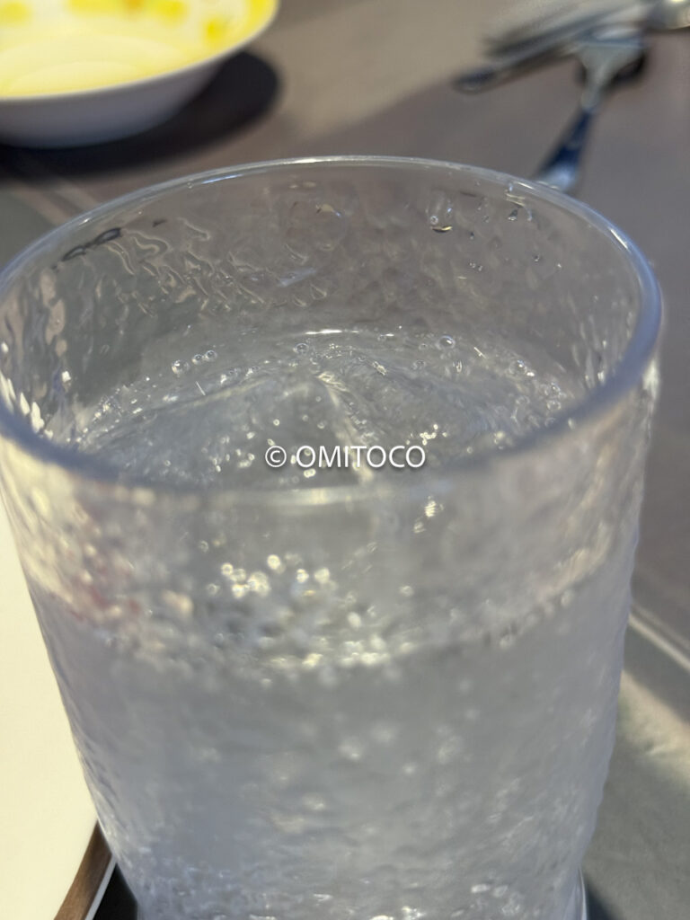 サイゼリヤ炭酸水無料