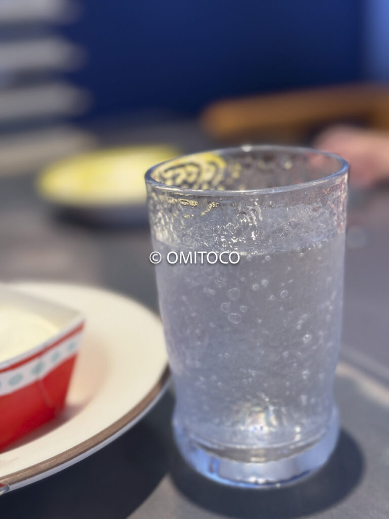 サイゼリヤ炭酸水無料